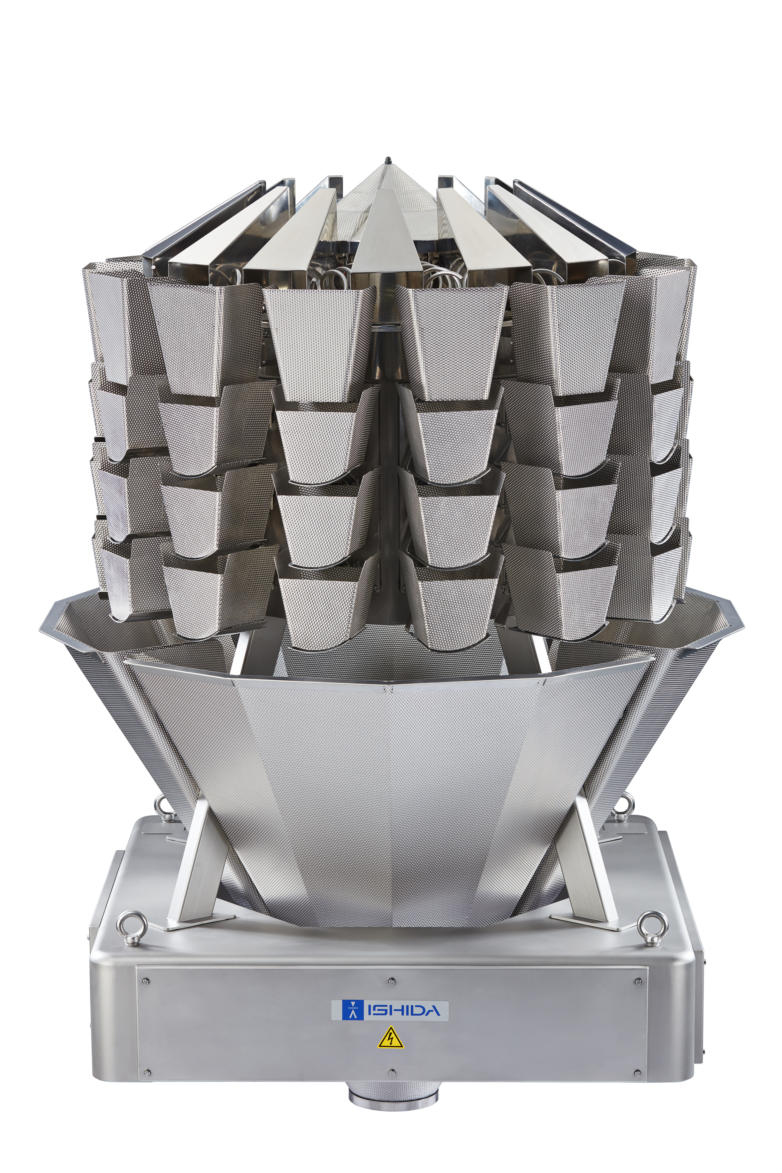 Screwfeeder Multihead Weigher for handling sticky and bulky products at high-speed